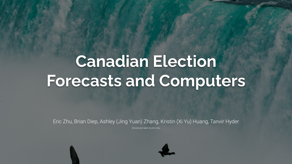 Forecasting the Canadian Federal Election 2021